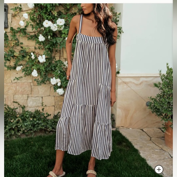 Jenni Kayne Dresses & Skirts - Jenni Kayne Summer Dress -  navy stripe. XS. Sold out on website